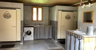 Dortoir 3 pers. - Camping Le Buron