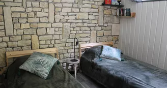 Dortoir 3 pers. - Camping Le Buron